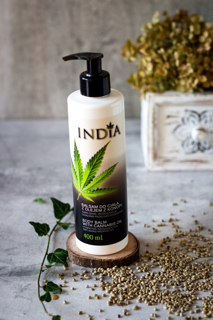 BALSAM do CIAŁA NAWILŻAJĄCO UJĘDRNIAJĄCY z OLEJEM KONOPNYM || 100% NATURY