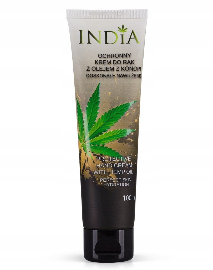 KREM DO RĄK || ODŻYWCZO OCHRONNY z OLEJEM Z KONOPI || 100% NATURA || 100 ml