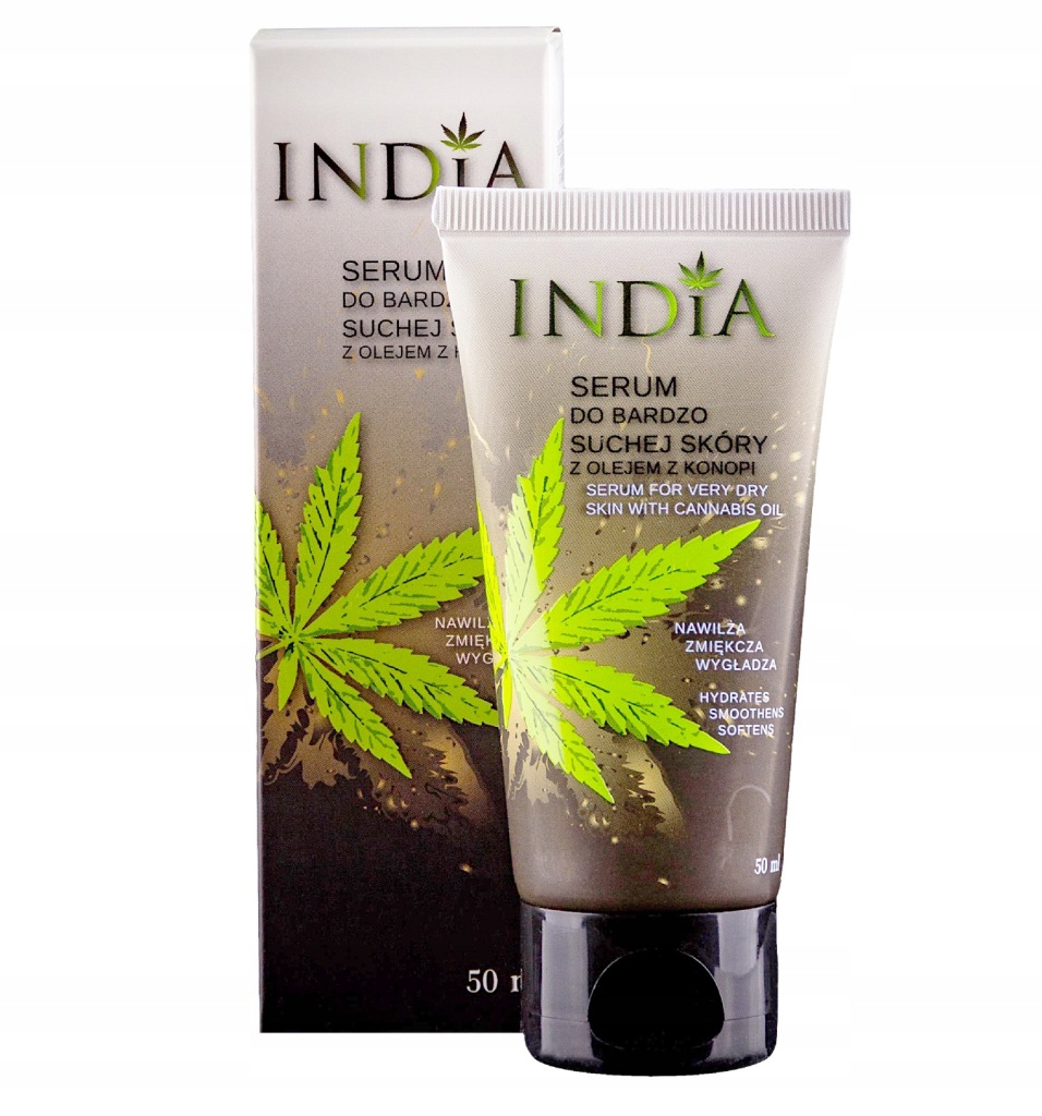 SERUM z OLEJEM z KONOPI do BARDZO SUCHEJ SKÓRY TWARZY i DŁONI - 50 ml