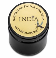 ŚWIECA na KOMARY z olejem z KONOPI || ŚWIECZKA ANTYKOMAROWA || 100% NATURY