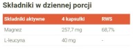MAGNEZ || NOWA MOCNIEJSZA RECEPTURA || LEPSZA PRZYSWAJALNOŚĆ || 120 kaps
