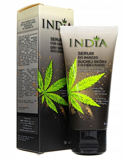 SERUM z OLEJEM z KONOPI do BARDZO SUCHEJ SKÓRY TWARZY i DŁONI - 50 ml